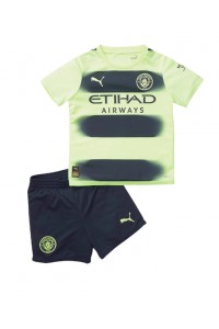 Manchester City Babytruitje 3e tenue Kind 2022-23 Korte Mouw (+ Korte broeken)